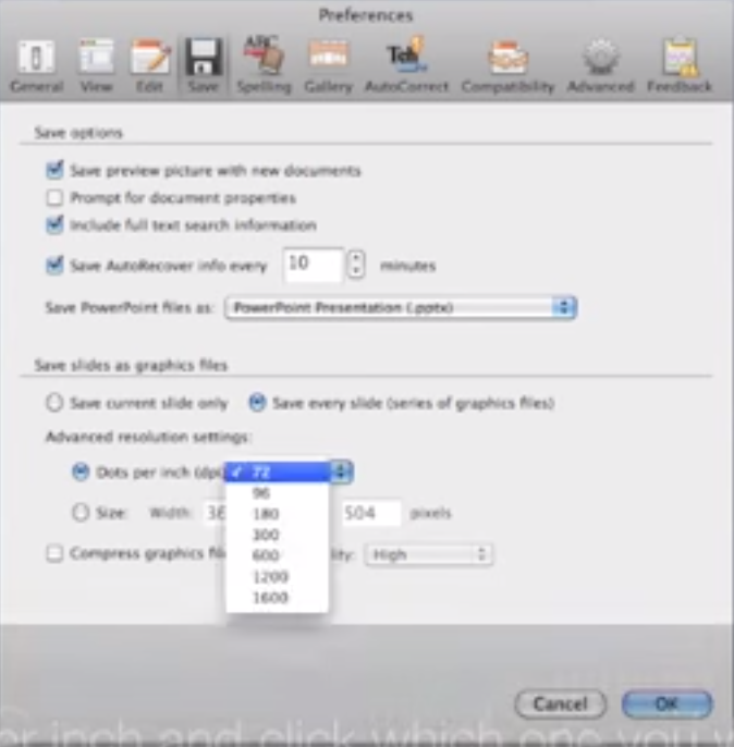 change font size for all slides in powerpoint mac 2011